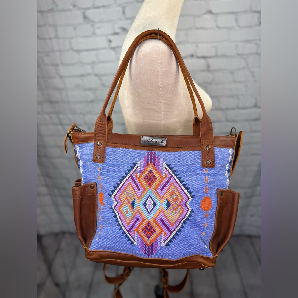 Nena & Co. THE PERFECT BAG MEDIUM - H&S NEW MOON - TULUM - CAFE - Picture 2 of 13